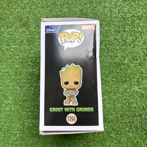 Funko Pop! Marvel I Am Groot 1194 Groot with Grunds Vinyl Figure - Picture 5 of 6